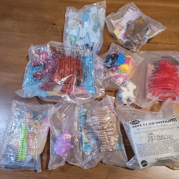 Vintage 8 Happy Meal Toys McDonald's and Burger King - Picture 11 of 14